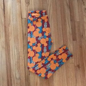 LuLaRoe Disney OS Mickey Mouse leggings